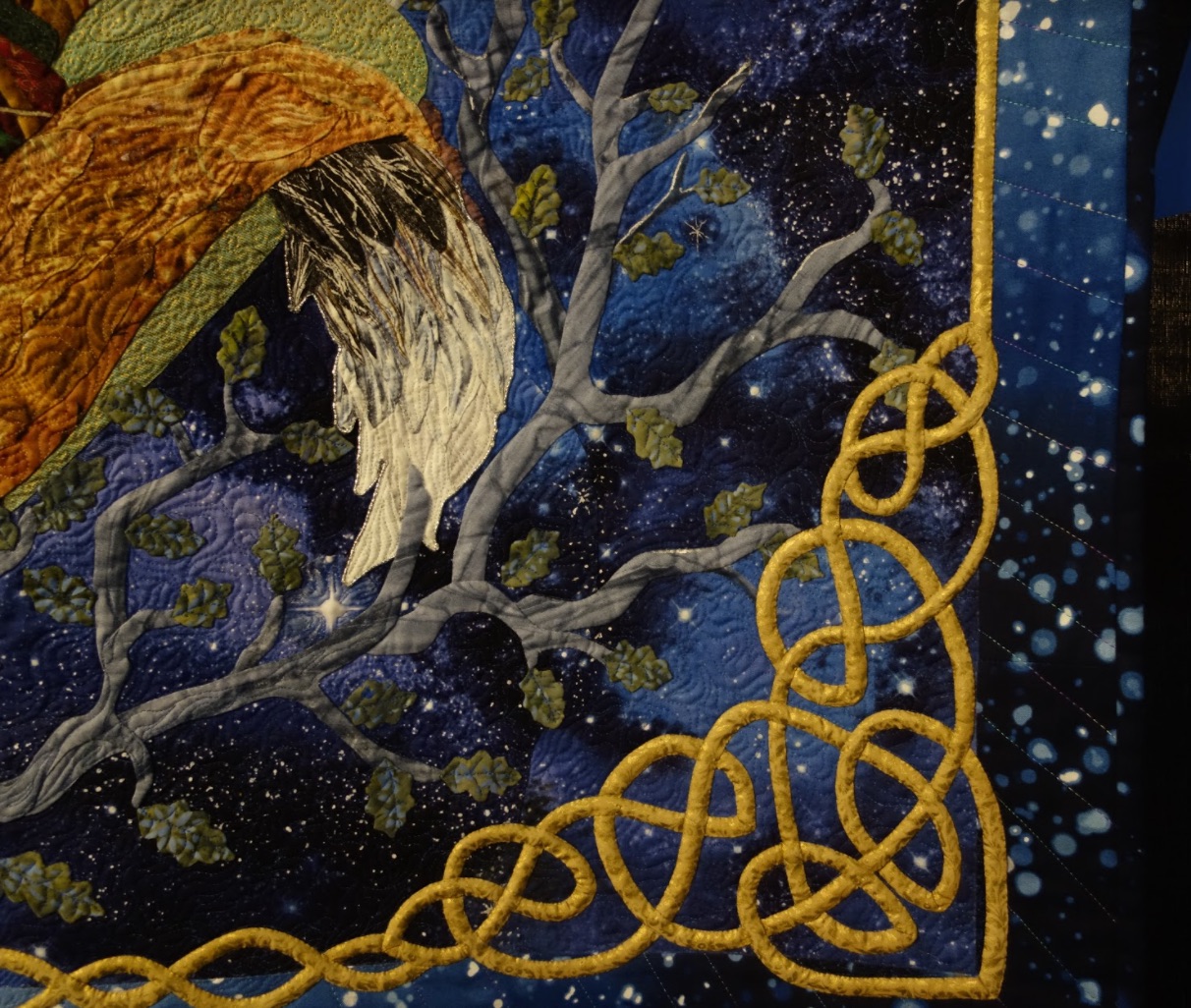 "Celtic Fox" by Kathy McNeil - Detail 4